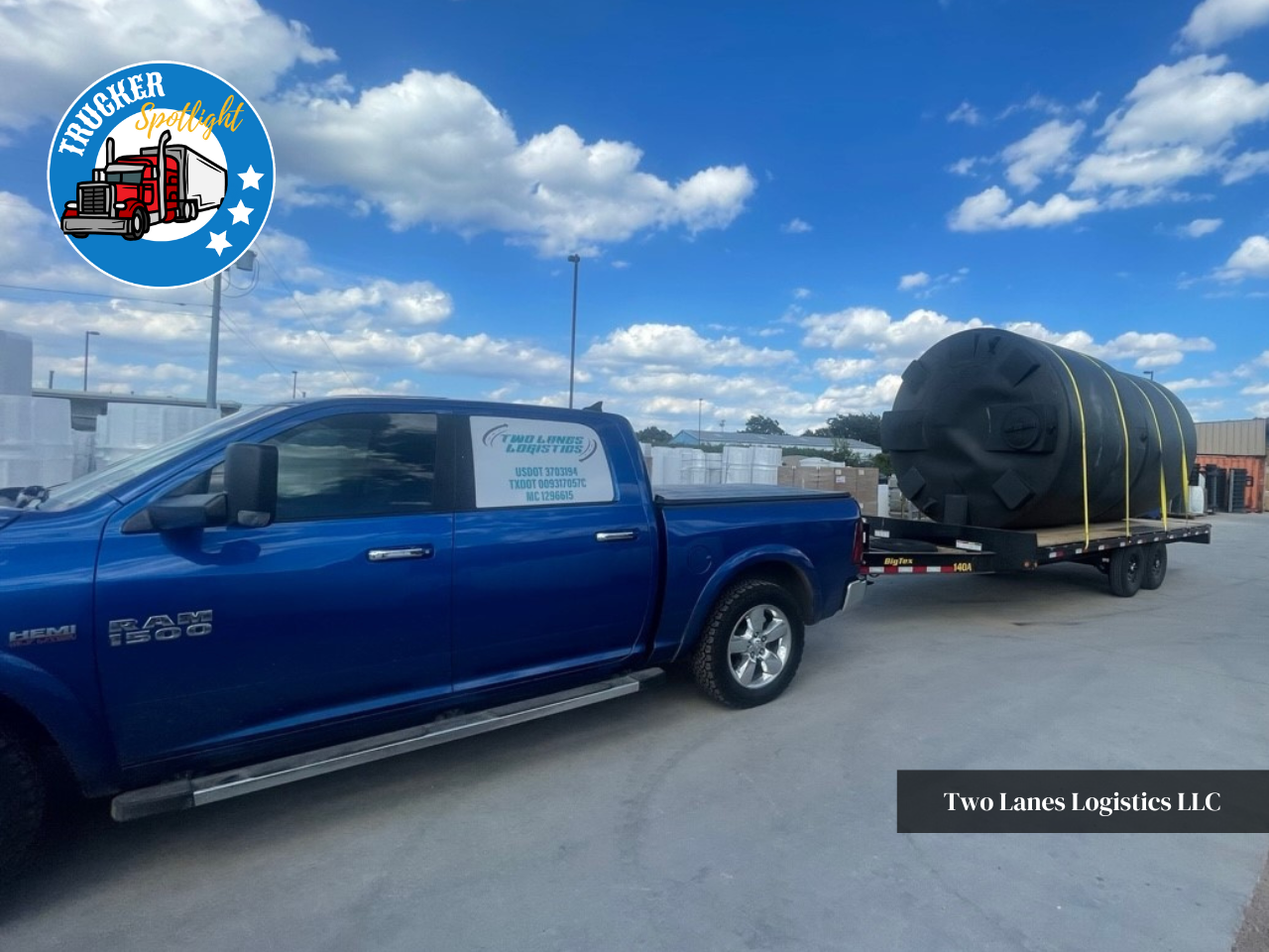 Two Lanes Logistics LLC 2018 Ram 1500
