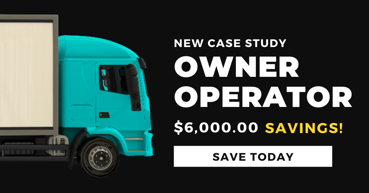 Owner operator insurance savings big trucking insurance